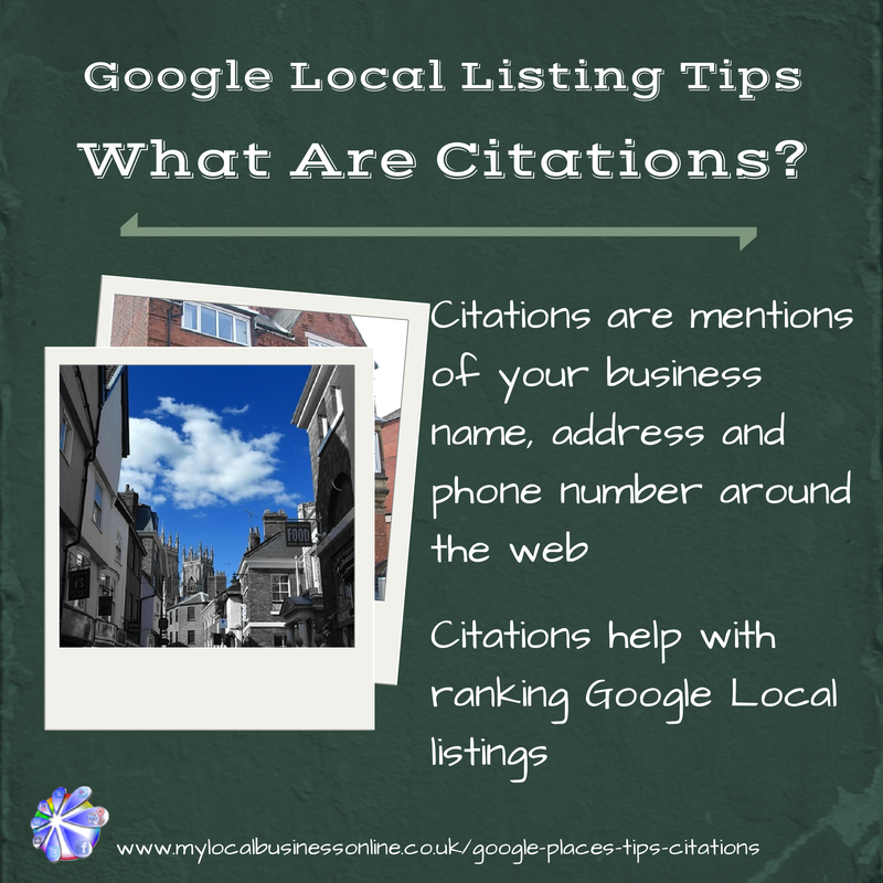Google Local Listings Tips - What are citations?