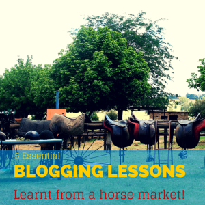 blogging tips learnt from a market stall