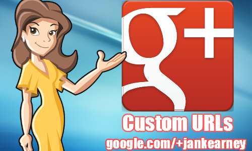 Google Plus Custom Url