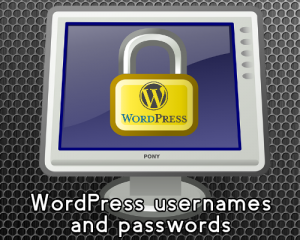WordPress usernames and passwords - how strong are yours?